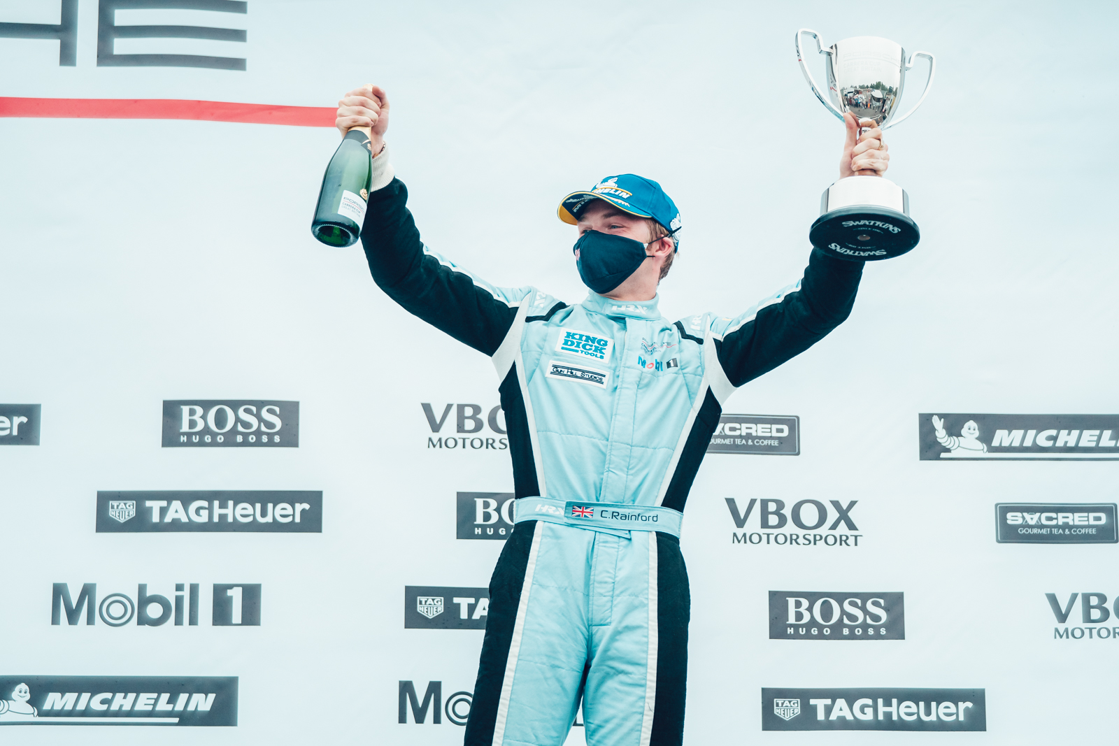 Victory for Charles Rainford at Porsche Carrera Cup Brands Hatch